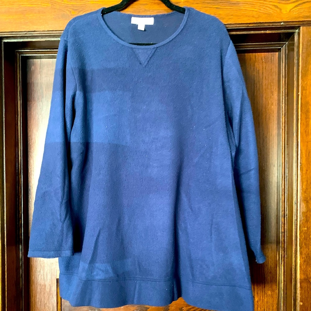 Blue sweater lightly used
